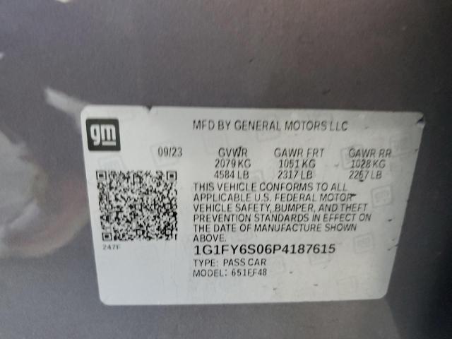 2023 CHEVROLET BOLT EUV L 1G1FY6S06P4187615