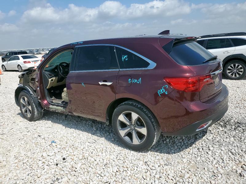2016 ACURA MDX 5FRYD3H21GB018080