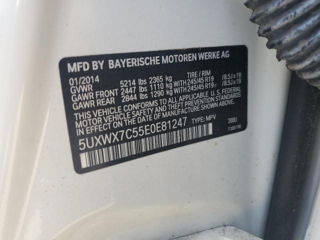 2014 BMW X3 XDRIVE3 - 5UXWX7C55E0E81247