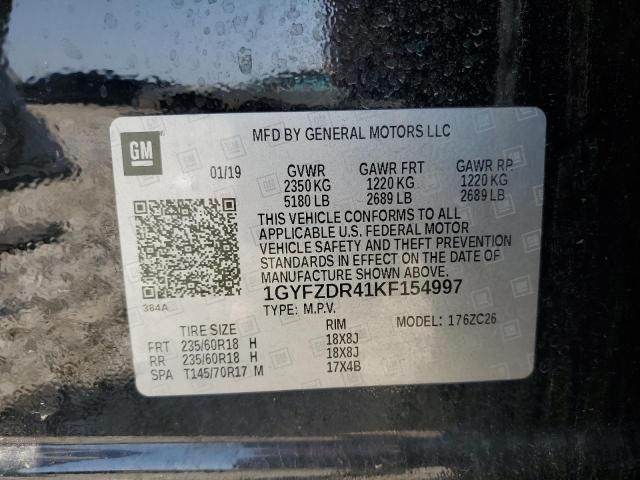 2019 CADILLAC XT4 PREMIU 1GYFZDR41KF154997