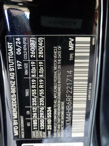 2024 MERCEDES-BENZ GLC 300 4M - W1NKM4HB6RF221714