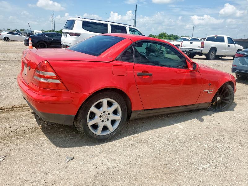 MERCEDES-BENZ SLK 230 KO 2000 red  gas WDBKK47F2YF156715 photo #4