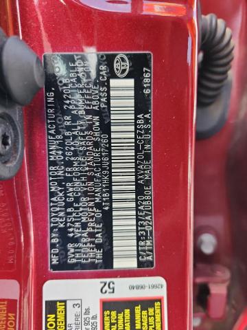 2018 TOYOTA CAMRY L - 4T1B11HK9JU617260