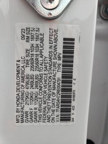 2024 HONDA CR-V EXL 7FARS4H72RE004791