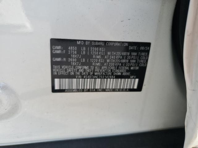 2025 SUBARU OUTBACK LI 4S4BTANC7S3142884