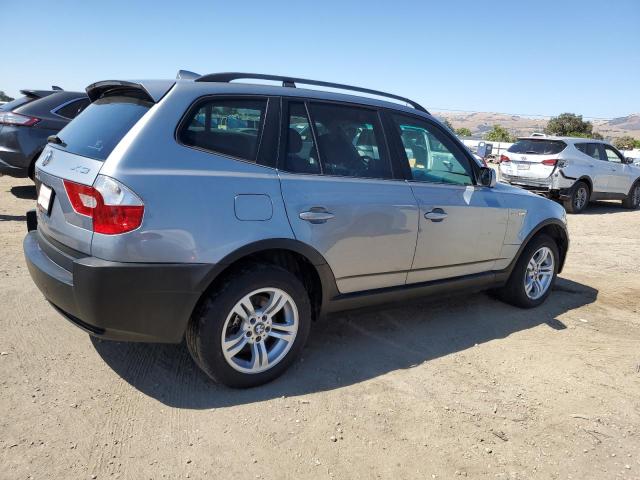 BMW X3 3.0I 2004 blue 4dr spor gas WBXPA93464WC32755 photo #4