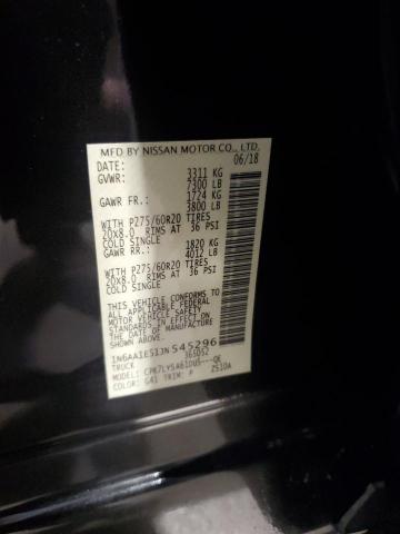 2018 NISSAN TITAN SV 1N6AA1E51JN545296