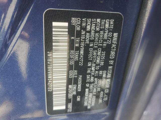 2022 NISSAN ROGUE SPOR - JN1BJ1BV9NW342722