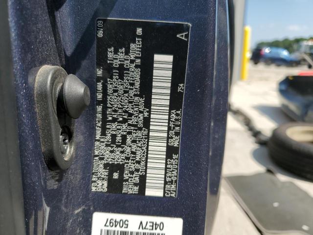 2010 TOYOTA SIENNA XLE - 5TDYK4CC5AS321167