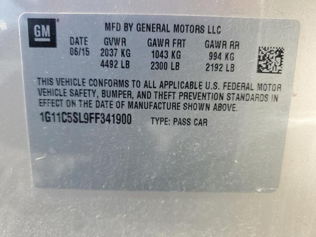 2015 CHEVROLET MALIBU 1LT - 1G11C5SL9FF341900