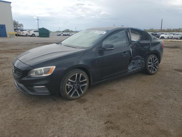 VOLVO S60 DYNAMI 2018 black  gas YV126MFL6J2450638 photo #1