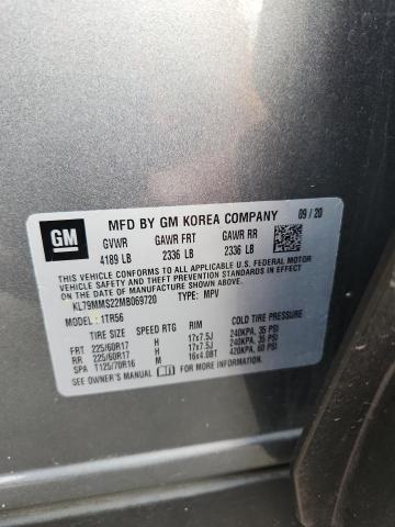 2021 CHEVROLET TRAILBLAZE - KL79MMS22MB069720