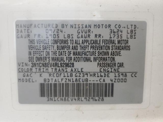 2024 NISSAN VERSA SV - 3N1CN8EV4RL929628