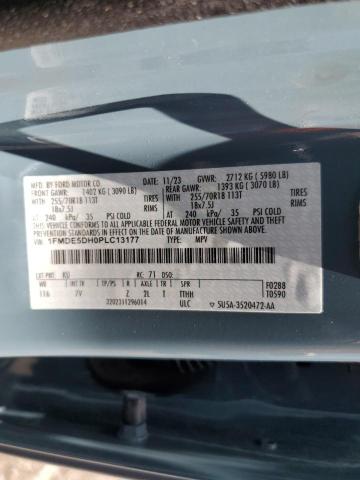 2023 FORD BRONCO BAS 1FMDE5DH0PLC13177