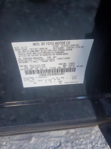 2017 FORD FLEX LIMIT 2FMGK5D83HBA05091