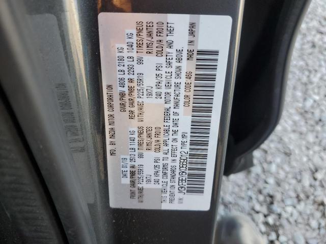 2019 MAZDA CX-5 SIGNA JM3KFBEY6K0569012