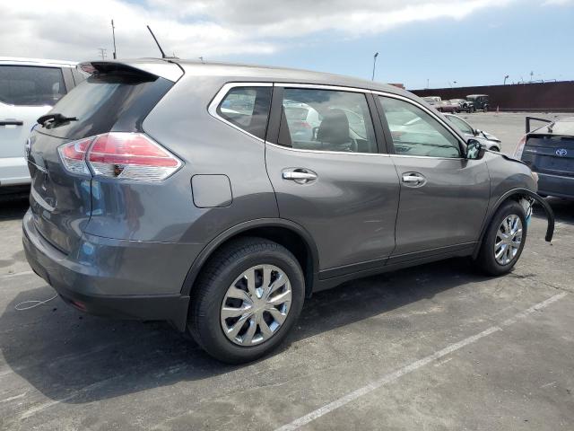 NISSAN ROGUE S 2015 gray  gas KNMAT2MV7FP539874 photo #4