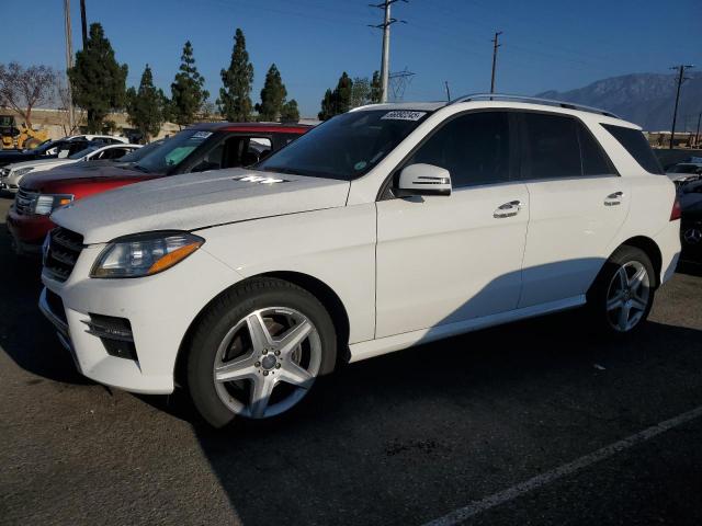 MERCEDES-BENZ ML 350 2014 white 4dr spor gas 4JGDA5JB8EA356513 photo #1