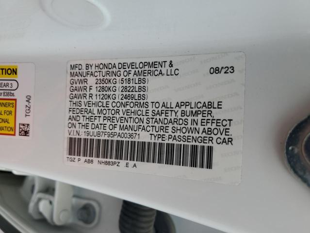 2023 ACURA TLX TYPE S 19UUB7F95PA003671