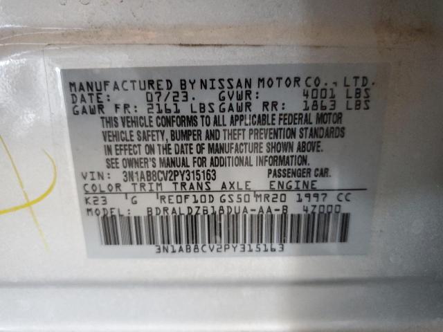 2023 NISSAN SENTRA SV #3303589931