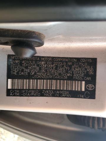 2015 TOYOTA PRIUS JTDKN3DU9F0440638