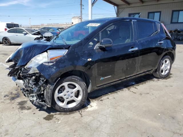 NISSAN LEAF SV 2011 black  electric JN1AZ0CPXBT007013 photo #1