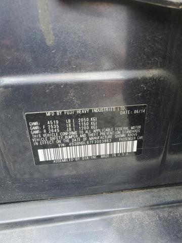 2015 SUBARU LEGACY 2.5 - 4S3BNBL67F3003863