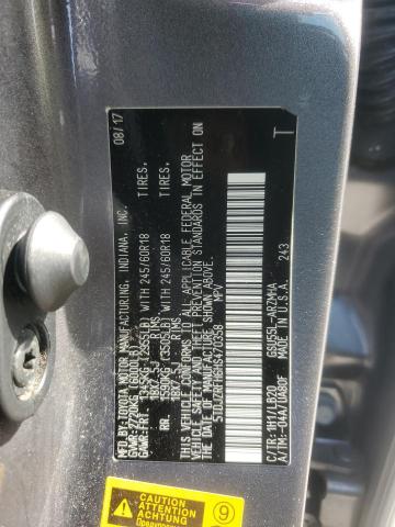 2017 TOYOTA HIGHLANDER - 5TDJZRFH6HS470358