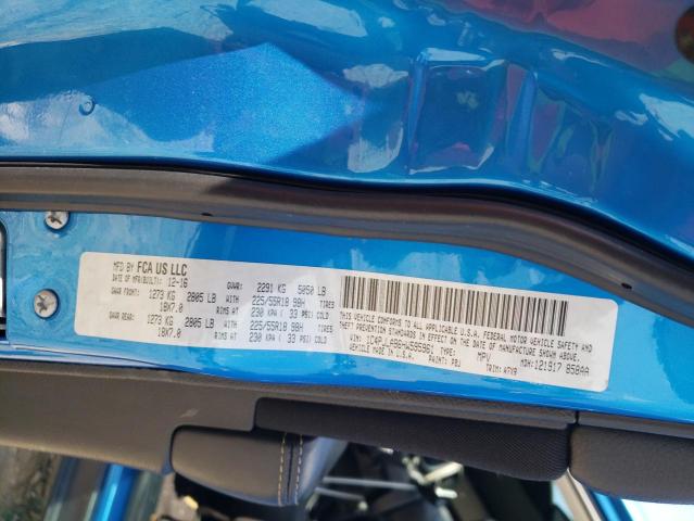 2017 JEEP CHEROKEE S 1C4PJLAB6HW595961
