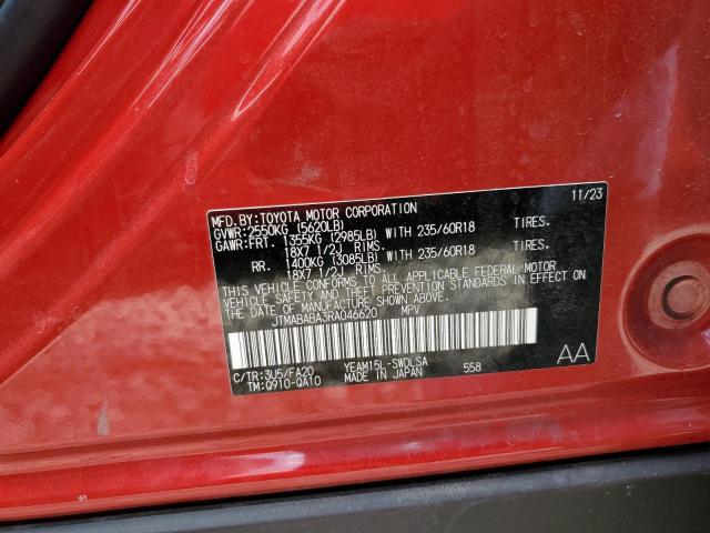 2024 SUBARU SOLTERRA P JTMABABA3RA046620