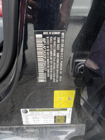 2015 PORSCHE MACAN TURB WP1AF2A50FLB94107