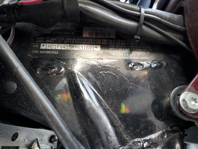 2008 HARLEY-DAVIDSON FLHT 1HD1FV4158Y631681