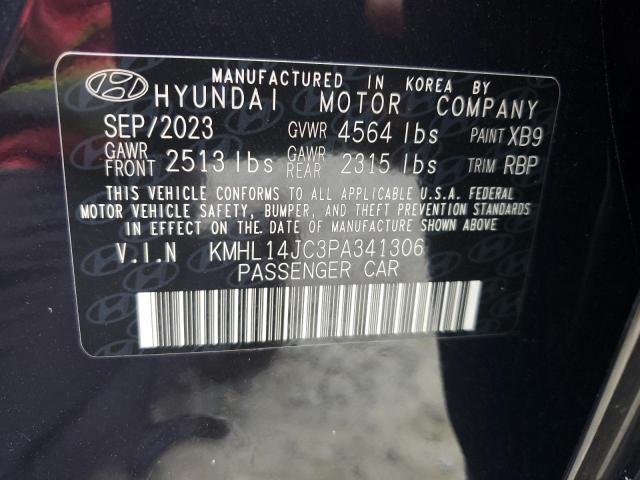 2023 HYUNDAI SONATA N L KMHL14JC3PA341306
