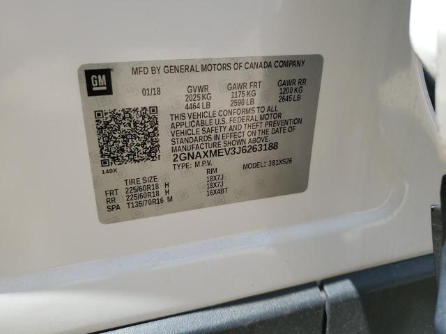 2018 CHEVROLET EQUINOX PR 2GNAXMEV3J6263188
