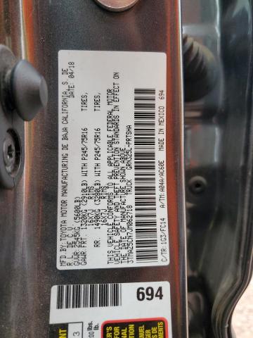 2018 TOYOTA TACOMA DOU - 3TMAZ5CN7JM062718