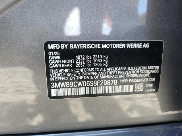 2025 BMW 330XI 3MW89CW06S8F29878