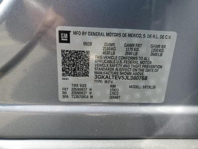 2018 GMC TERRAIN SL 3GKALTEV5JL380768