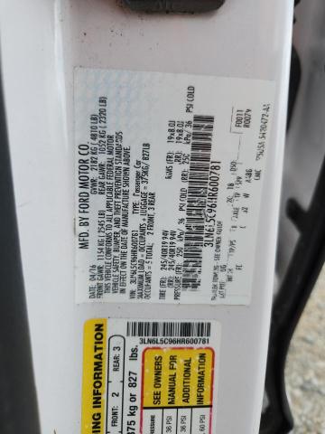2017 LINCOLN MKZ SELECT 3LN6L5C96HR600781