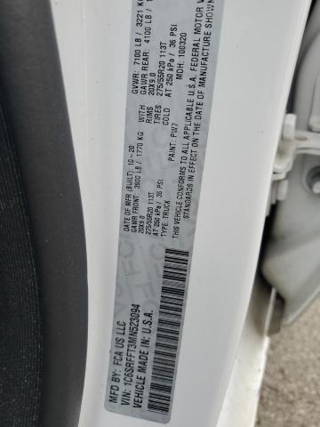 2021 RAM 1500 BIG H 1C6SRFFT3MN523094