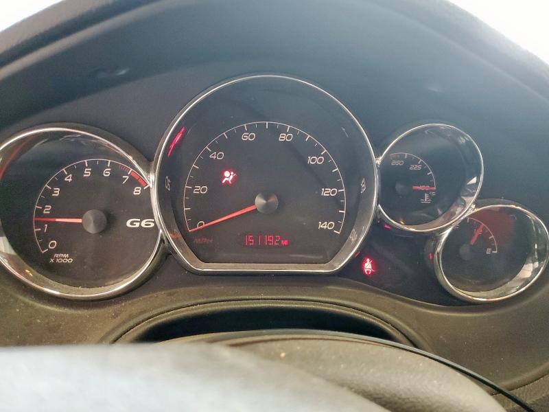 2009 PONTIAC G6 GXP #3256519696