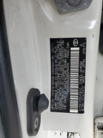 2011 TOYOTA PRIUS - JTDKN3DU0B0296696