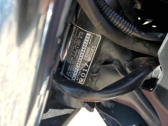 2017 HONDA CB500 F MLHPC456XH5400220