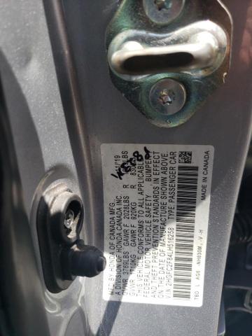2020 HONDA CIVIC SPOR 2HGFC2F84LH516258