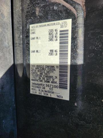 2018 NISSAN MAXIMA 3.5 1N4AA6AP9JC367100