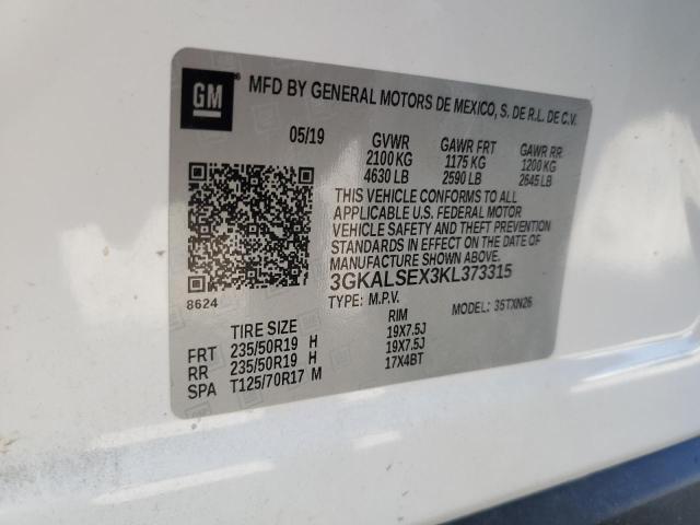 2019 GMC TERRAIN DE 3GKALSEX3KL373315