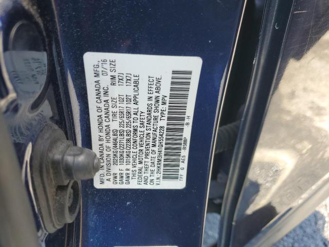 2016 HONDA CR-V SE 2HKRM3H41GH554228