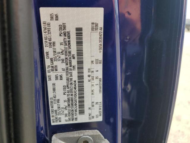 2016 FORD ESCAPE SE - 1FMCU9GX1GUC46434