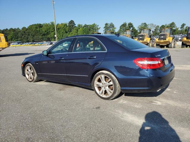 MERCEDES-BENZ E 350 4MAT 2012 blue  gas WDDHF8JB8CA544489 photo #3