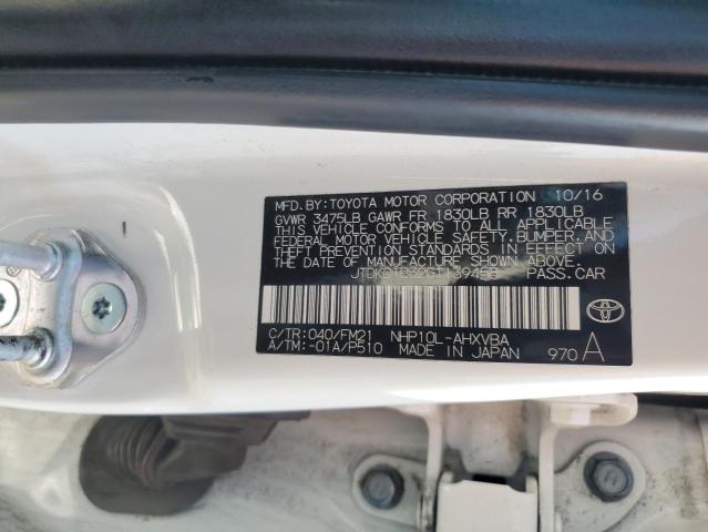 2016 TOYOTA PRIUS C JTDKDTB32G1139458