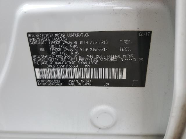 2017 TOYOTA RAV4 SE JTMJFREV9HJ166664